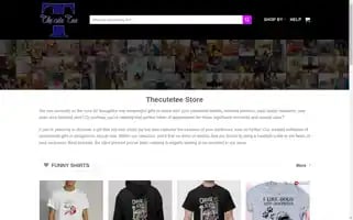 Thecutetee.com Screenshot 2024-05-26 06:14:09