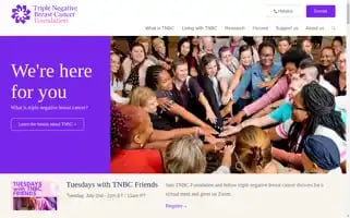 Tnbcfoundation.org Screenshot 2024-07-03 07:29:24