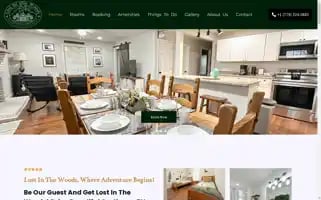 Tnvacationrental-lostinthewoods.com Screenshot 2024-04-19 07:28:05