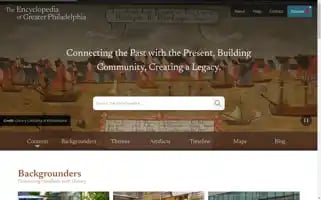 Philadelphiaencyclopedia.org Screenshot 2024-05-13 09:29:25