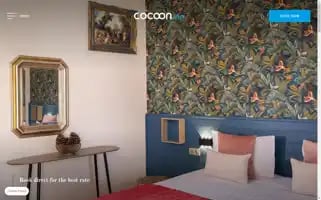 Cocooninnhotel.com Screenshot 2024-04-17 14:56:56