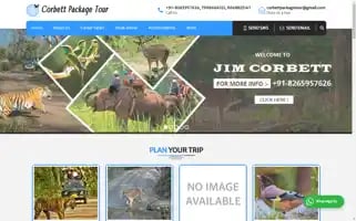 Corbettpackagetour.com Screenshot 2024-04-26 16:27:07