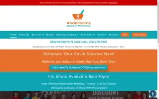Andersondiscountpharmacy.com Screenshot 2024-05-08 12:52:11