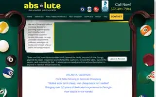 Absolutebilliards.com Screenshot 2024-06-11 22:18:27