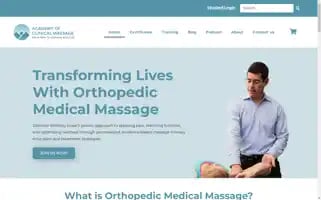 Academyofclinicalmassage.com Screenshot 2024-06-12 15:52:23