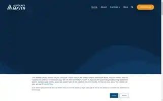 Advocacymaven.com Screenshot 2024-05-15 10:25:33