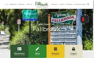 Fallbrookchamberofcommerce.org Screenshot 2024-06-13 12:00:41