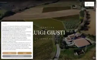 Cantinaluigigiusti.it Screenshot 2024-05-19 15:13:14