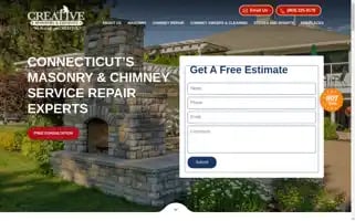 Creativemasonryct.com Screenshot 2024-05-19 18:52:46