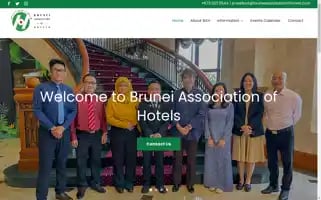 Bruneiassociationofhotels.net Screenshot 2024-04-22 11:33:15