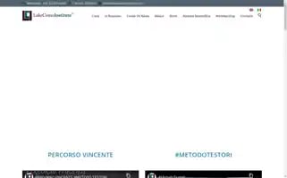 Lakecomoinstitute.com Screenshot 2024-06-12 08:35:33