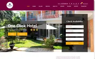1clickhotel.com Screenshot 2024-04-22 09:52:24