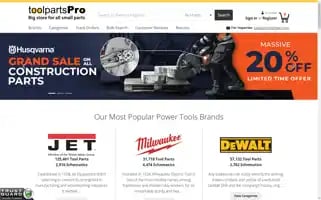 Toolpartspro.com Screenshot 2024-05-14 13:39:49