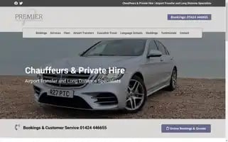 Premiertravelchauffeurs.co.uk Screenshot 2024-04-18 10:12:06