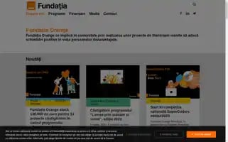 Fundatiaorange.ro Screenshot 2024-07-03 05:42:34