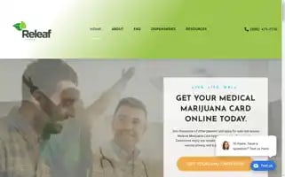 Thereleafclinics.com Screenshot 2024-05-16 21:14:09