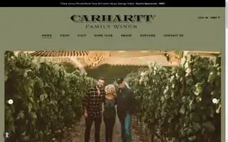 Carharttfamilywines.com Screenshot 2024-06-30 13:30:37
