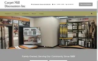 Carpetmilldiscountersinc.com Screenshot 2024-05-15 16:41:17