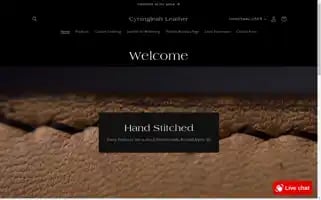 Cyningleather.com Screenshot 2024-05-03 23:58:32