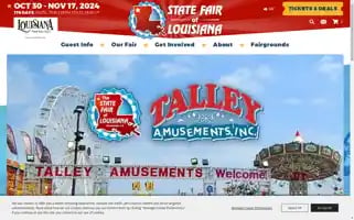 Statefairoflouisiana.com Screenshot 2024-05-14 02:04:52
