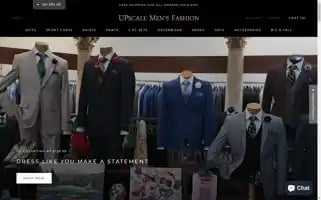 Upscalemensfashion.com Screenshot 2024-05-04 07:41:09