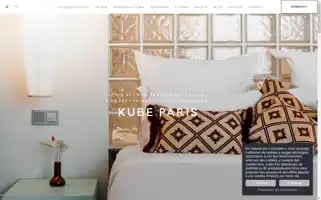 Kubehotel-paris.com Screenshot 2024-04-23 15:26:40