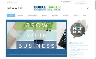 Burkecountychamber.org Screenshot 2024-07-06 20:34:21