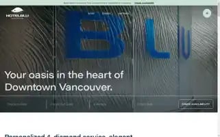 Hotelbluvancouver.com Screenshot 2024-07-05 13:07:23