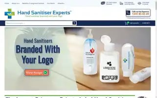 Handsanitiserexperts.com.au Screenshot 2024-06-13 19:28:26