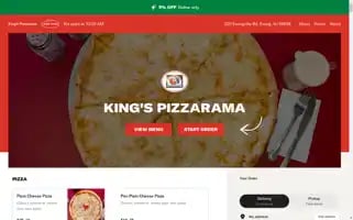 Mykingspizzarama.com Screenshot 2024-05-16 09:07:05