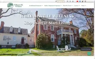Williamsvillewellness.com Screenshot 2024-07-09 05:25:08