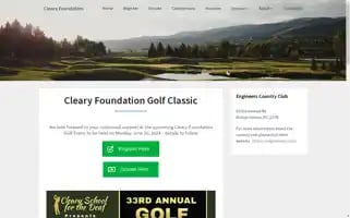 Clearyfoundation.org Screenshot 2024-07-03 06:50:14