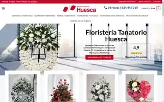 Floristeriatanatoriohuesca.com Screenshot 2024-07-08 22:02:19