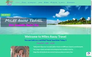 Milesawaytravel.net Screenshot 2024-04-18 09:52:40