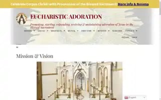 Perpetualeucharisticadoration.com Screenshot 2024-05-22 14:58:47