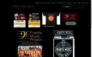 Franticmusic.org Screenshot 2024-06-13 09:01:59