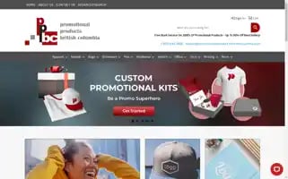 Promotionalproductsbritishcolumbia.com Screenshot 2024-05-16 14:04:00