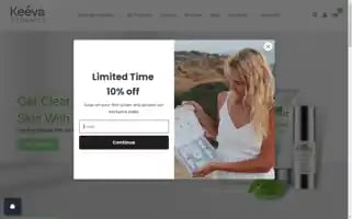 Keevaorganics.com Screenshot 2024-05-04 23:06:26