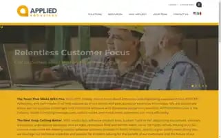 Appliedadhesives.com Screenshot 2024-06-12 05:20:40