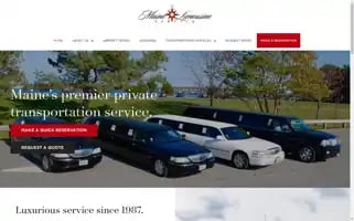 Mainelimo.com Screenshot 2024-05-12 19:56:23