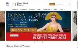 Museicivicitreviso.it Screenshot 2024-06-27 12:26:55