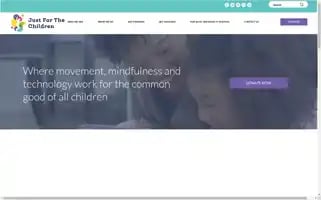 Justforthechildren.org Screenshot 2024-06-14 11:59:51