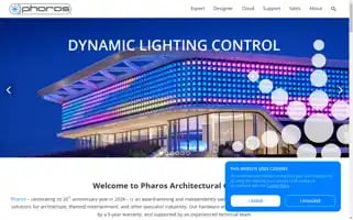 Pharoscontrols.com Screenshot 2024-06-11 20:43:15