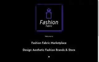 Fashionfabric.store Screenshot 2024-05-25 22:01:00