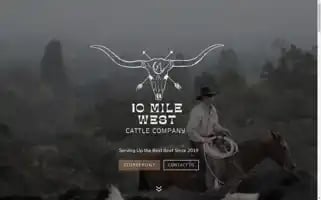 10milewestcattle.com Screenshot 2024-07-05 16:41:00