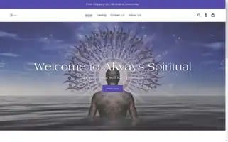 Alwaysspiritual.com Screenshot 2024-04-25 15:02:20