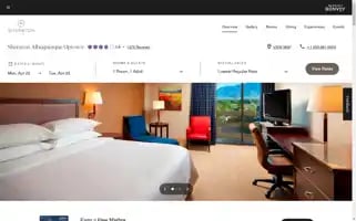 Sheratonalbuquerqueuptownhotel.com Screenshot 2024-04-22 17:16:24