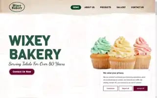 Wixeybakerytoledo.com Screenshot 2024-06-17 21:58:17