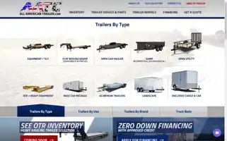 Allamericantrailer.com Screenshot 2024-05-15 11:00:15