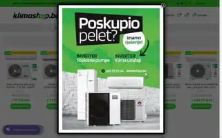 Klimashop.ba Screenshot 2024-07-09 14:28:11